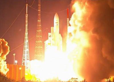 موشک آریان 5 برای قرار دادن 3 محموله مهم با موفقیت پرتاب شد