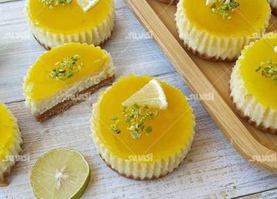 طرز تهیه مینی چیزکیک لیمو؛ دسری مجذوب کننده با عطر و طعم فوق العاده!