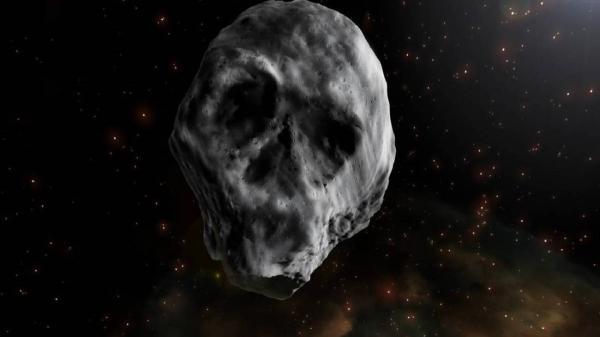 سیارکی که شبیه به جمجمه بود بدون خطر از کنار زمین عبور کرد